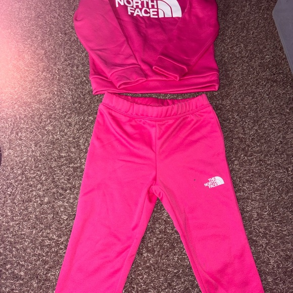 The North Face Vibrant Pink Toddler Set
